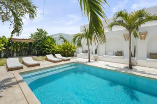 Chic All-White Villa with Pool and Fire Pit - 5