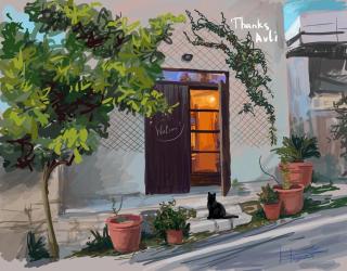 Avli-the courtyard - Nicosia - 9