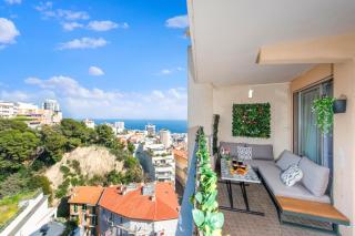 5 min de Monaco - Charmant trois pièces - Parking - DF - Beausoleil - 4