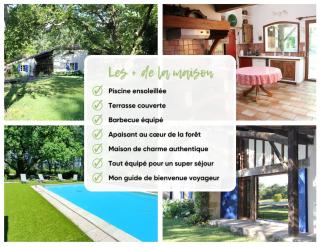 Maison de vacances en pleine nature avec piscine - 5