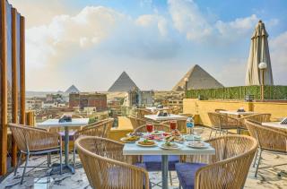 Queen Cleo Rooms With Jaccuzi and Pyramids View - Kairo - 9