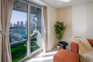 28- High Floor with Palm View and Balcony - Marina - 8