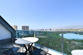 0047 Exodus Residence 2-Bedroom Duplex in Mahmutlar with Sea, Mountain and Alanya Castle Views - Alanya - 3