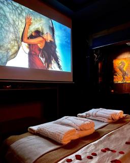 Luxury Designed Suite Penthouse Center Near Metro Jaccuzi Fireplace View Bar Art - Athènes - 2