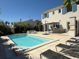 Villa Salvador 4 Chambres Piscine - Mauguio - 9