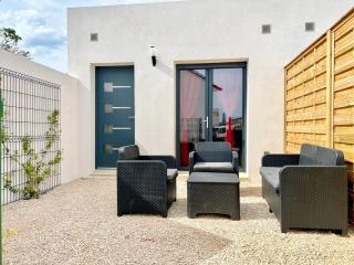 Le Jasmin 2 - Chic, Clim, Terrasse, Neuf, 3 lits, 4 personnes - Fos-sur-Mer - 9
