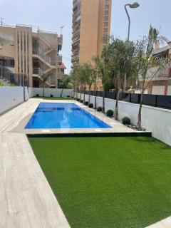 Beach bungalow with swiming pool and long terrace - San Javier - 9