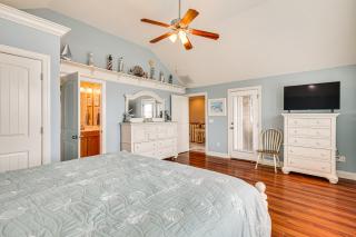 Steps to Beach Gem with Views and Dock in Oak Island - Oak Island - 1