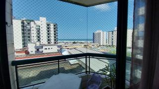Lindo apto com vista mar, 200 mts da praia - Praia Grande - 0