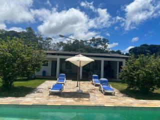 Chacara com fogueira e piscina em meio a natureza - 8