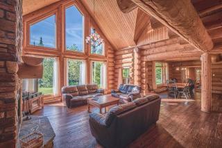 Executive Plus 44 - majestic log chalet with hot tub sauna heated pool and close to activities - Mille-Isles - 4