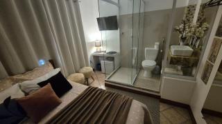 Banheiro de Vidro em Suíte compacta.Centro - 7