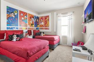 Themed Mickey Bedroom 4BR at Solterra R SR4799 - Davenport - 8