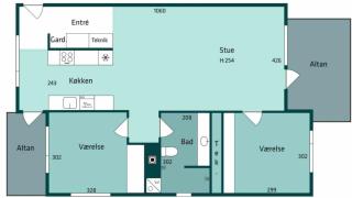 3 rooms flat 350m station 25 min from CPH Center - Bagsværd - 0