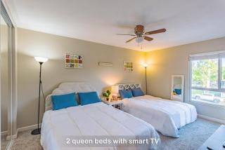 Entire Private 2-Bedroom Condo 3 Queen Bed, Pool & Free Parking, Available Now - San Diego - 8