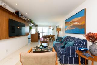 Frente Mar no Recreio com Varanda Privativa Ideal para Família - 5