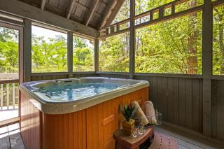 Romantic Log Cabin in Pigeon Forge - Fireplace, Hot Tub, Jacuzzi - Sevierville - 9