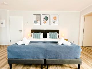 bonquartier - LUXAPT#4 Modernes Apartment mit Self Check-In, voll ausgestatteter Küche, Klimaanlage und Parkplatz - Sankt Augustin - 9
