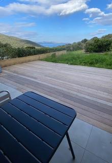 T2 Farinole, vue mer sur le golfe de St Florent, plage a pied - Farinole - 3