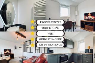 Neufchâtel T3 cocooning tout équipé proche centre - 7