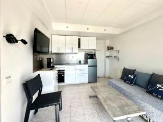 T2 BORD DE MER vue plages WIFI climatisé parking inclus - 7