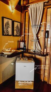 Pousada Bangalos da Selva Casa do Saulo - 7