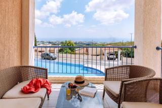 Stunning Sea & Sky View- 3BR, Pool ,Amazing Balcony - Trimithousa - 8