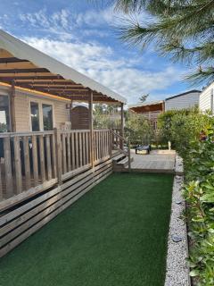 Lodge du Sangla Mobil Home premium Village Vacances 4 étoiles Lège Cap Ferret - 0