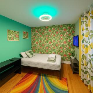 Tropical Comfort Room in Harlem Cozy Stay with Snacks & Style - New York - 4