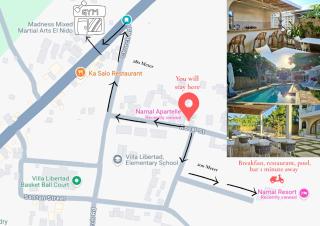 Namal Apartelle - Free Scooter & GYM access - El Nido - 6