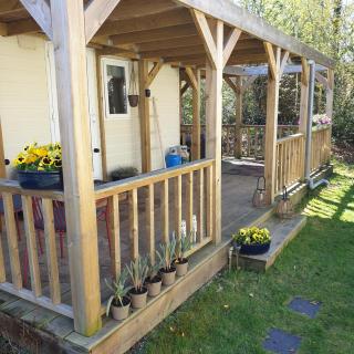 4 Persoons chalet in het Drents Friese Wold vlakbij Diever, Assen, Appelscha Olm29 - - 8