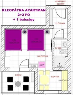 KLEOPÁTRA Apartman - Hajdúszoboszló - 0