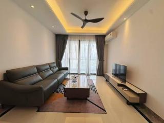 TheBess Hotel Tokyo is located adjacent to Singapore and offers a sea viewIt is a family business smart room with the sea view of Princess Bay富力公主湾 - Johor Bahru - 6