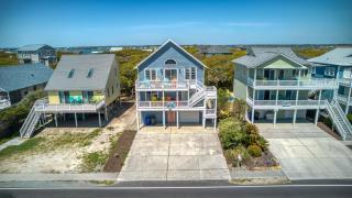 Cast-A-Waves - Ocean View Home with Pool and Hot Tub - Surf City - 0