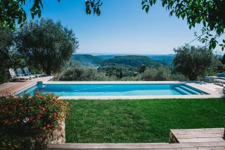 villa provençale en pierre avec vue sur la mer, piscine et jacuzzi - Tourrettes-sur-Loup - 8