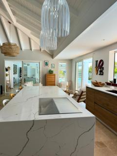 Villa AVALON, paradis vue mer avec accès direct à la plage par le jardin! - Saint-François - 6