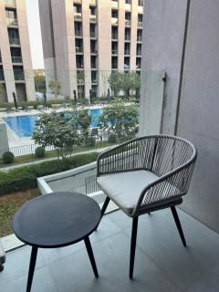 Sahab - Boho Studio pool view - Sharjah - 8