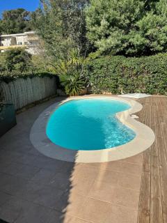 Rez de jardin, piscine privative résidence de standing - Mandelieu La Napoule - 9