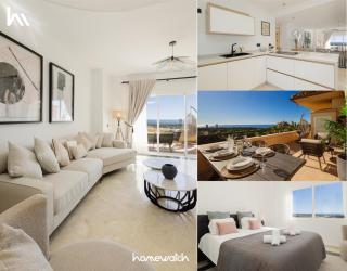 Apartment, with large private terrace and panoramic sea views, in Elviria Hills, Marbella - Marbella - 0