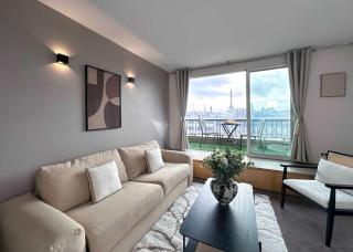 Champs - Elysees view studio with balcony - AC for 3 - Parijs - 8