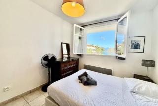 Grand T3 avec vue mer - Proche plage - Parking & AC - Ajaccio - 6