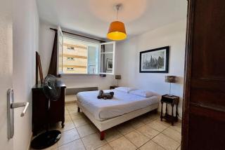 Grand T3 avec vue mer - Proche plage - Parking & AC - Ajaccio - 5