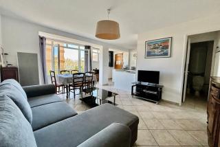 Grand T3 avec vue mer - Proche plage - Parking & AC - Ajaccio - 4