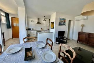 Grand T3 avec vue mer - Proche plage - Parking & AC - Ajaccio - 6