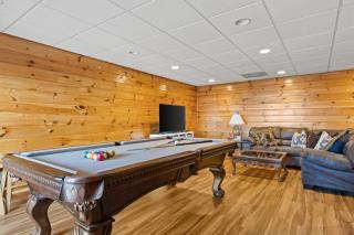MTN Views Hot Tub Fire Pit Pool Table Games - Morganton - 7