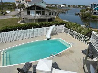 Beachfront, private dock, private pool & hot tub, pool table, ping pong - North Topsail Beach - 8