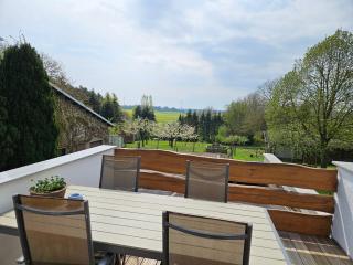 Ferienwohnung Pfotenglück nahe Ostsee mit atemberaubender Dachterrasse & Gartenblick - Mallentin - 5