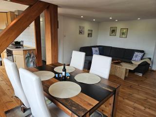 Ferienwohnung Pfotenglück nahe Ostsee mit atemberaubender Dachterrasse & Gartenblick - Mallentin - 7