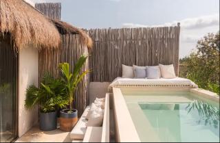 Lovely boho chic apartment with private pool - Tulum Pueblo - 0
