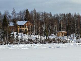 New modern log villa - 1